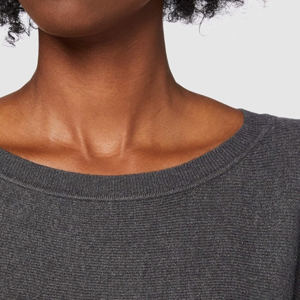 NOISY MAY Boatneck Knit Dress in BLACK | Size M - Picture 6 of 8